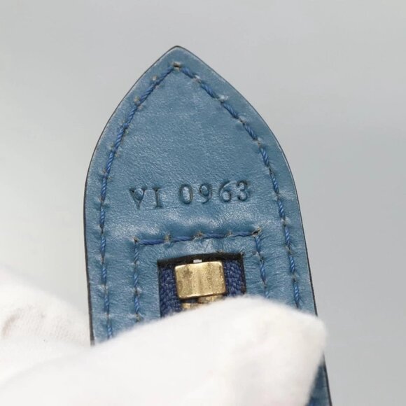 LOUIS VUITTON Epi Saint Jacques Shopping Shoulder Bag Blue M52275 LV Auth BA4972 - Picture 11 of 15